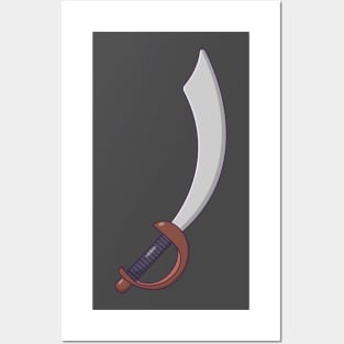 Pirate Sword Posters and Art